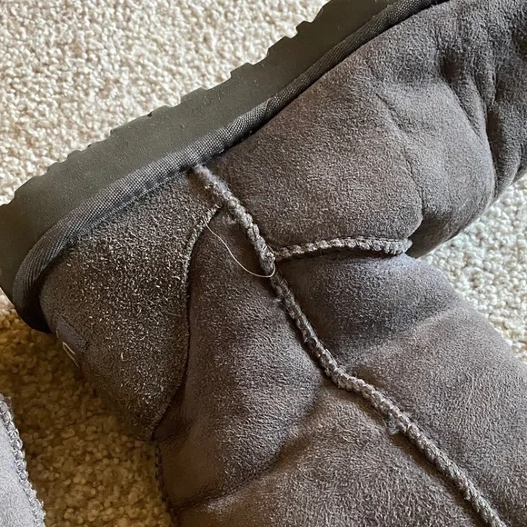 Women's Grey UGG Boots - Picture 3 of 11